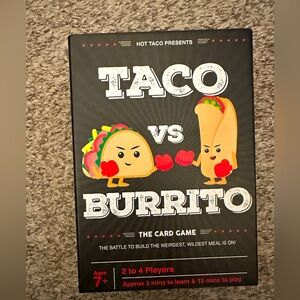 Taco vs Burrito- Family Card Game